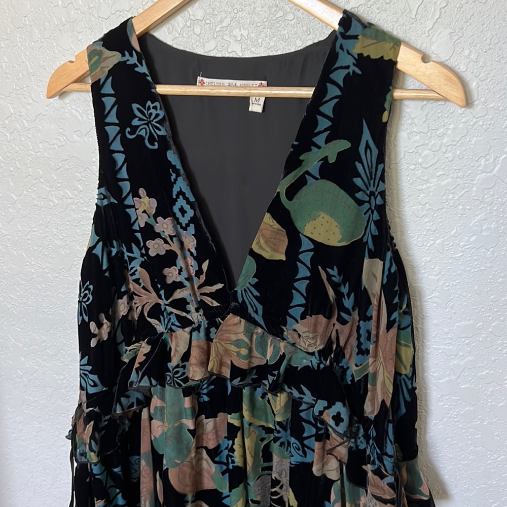 Chelsea and Violet ruffle dress